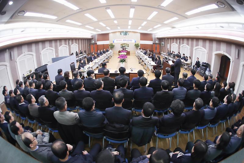 20191121 행정사무감사 개시 선언 사진