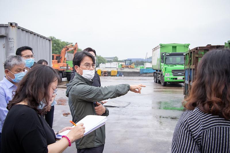 20200805 자원순환시설 및 재활용업체 현장방문 사진