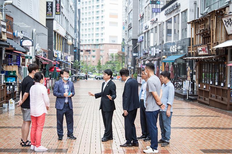 20200810 가정지구 음식점 옥외영업 현장방문 사진