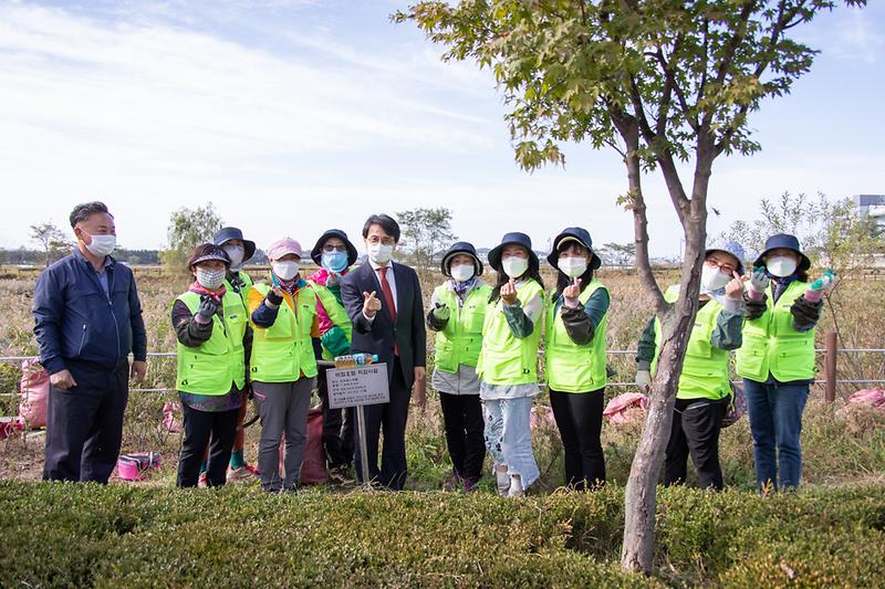 20201013 희망일자리 사업 현장 격려 방문 사진