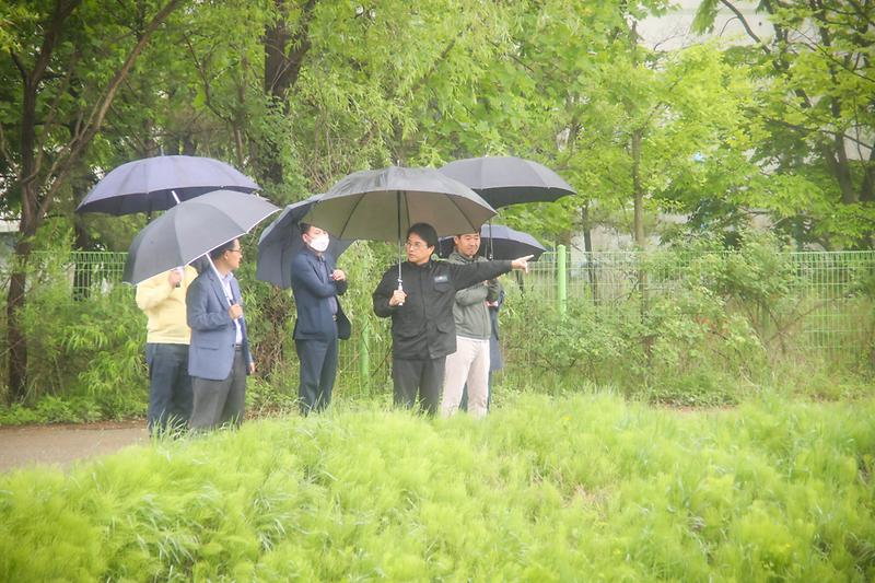 20200515 나진포천 및 검단천 현장 방문 사진