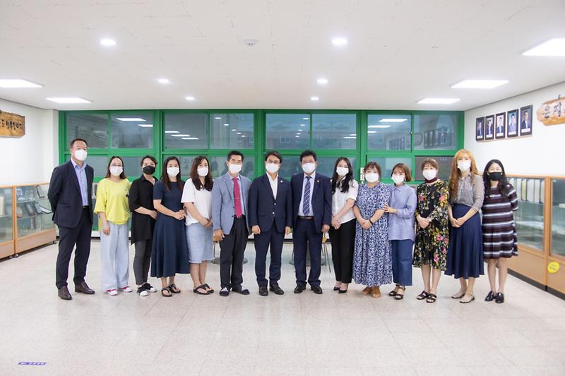 20200723 은지초등학교 현장 소통 간담회 사진