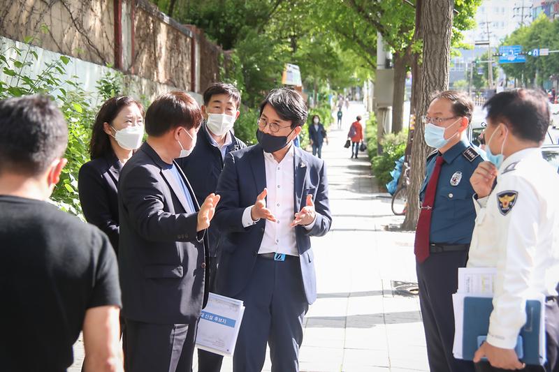 20200520 택시승차대 신설후보지 현장 방문 사진