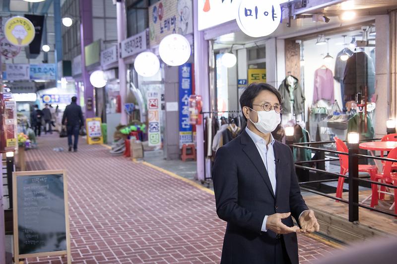 20201106 티브로드 가좌시장 현장인터뷰 사진