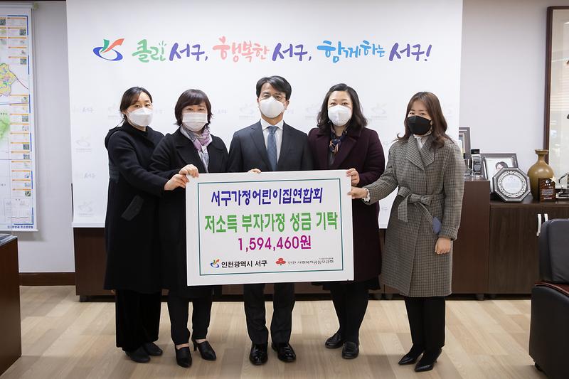 20201214 가정어린이집연합회 이웃돕기 성금 전달 사진