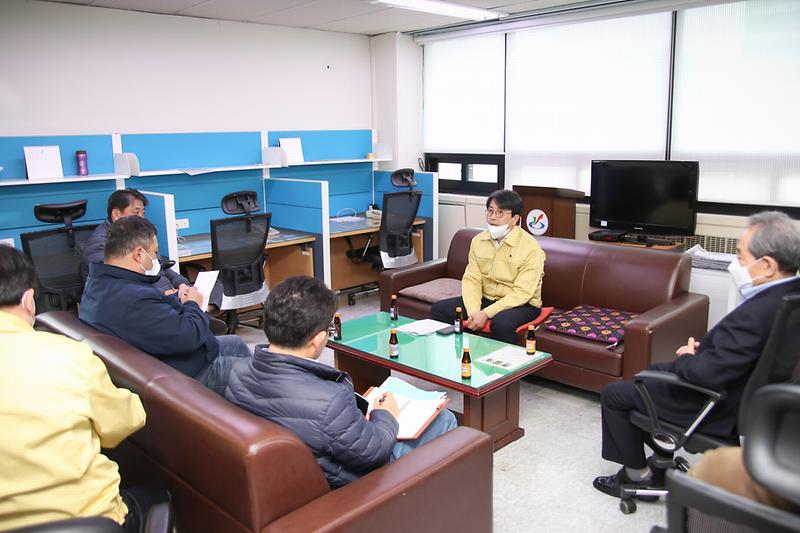 20200225 코로나19 관련 긴급 기자간담회 사진