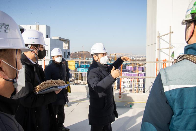 20210119 검단신도시 아파트 건설현장 방문 사진