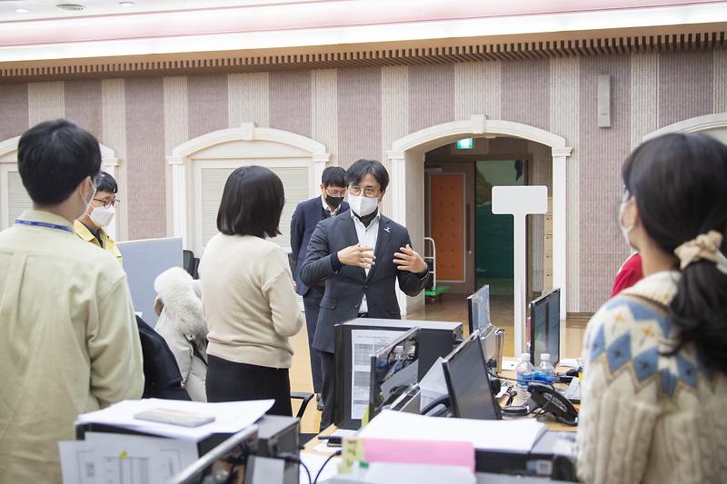 20211213 재택치료 상황반 현장점검 사진