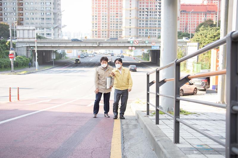 20211019 겨울철 대설 대비 적설취약지역 현장 점검 사진