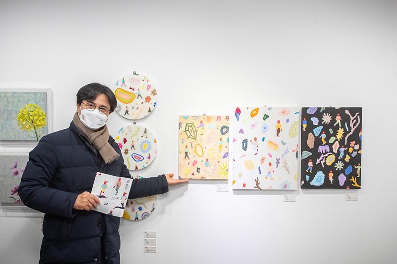 20211218 서구가 갤러리 아트페어 전시회 사진
