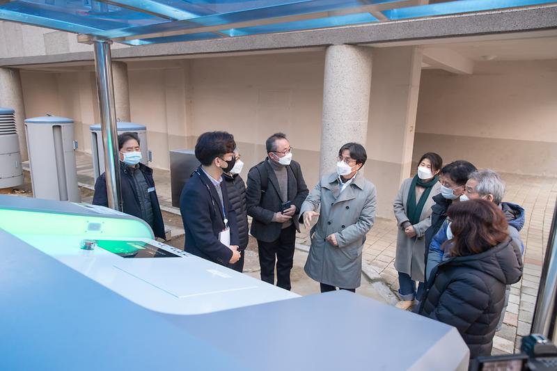 20211220 음식물폐기물감량기 현장방문 사진