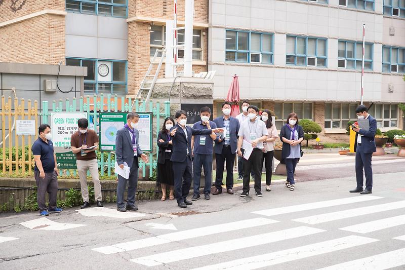 20210705 어린이보호구역 현장 점검 및 간담회 사진