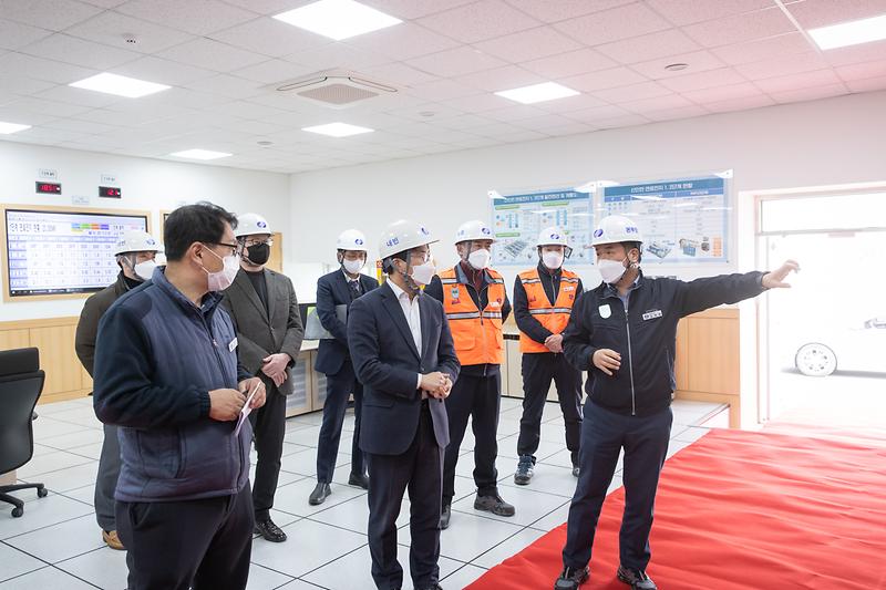 20210304 미세먼지 저감 협약기업 현장 방문 사진