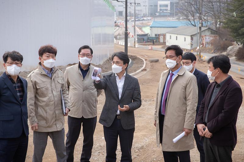 20210326 아이푸드 식품 단지 공사 현장 방문 및 기업방문 사진