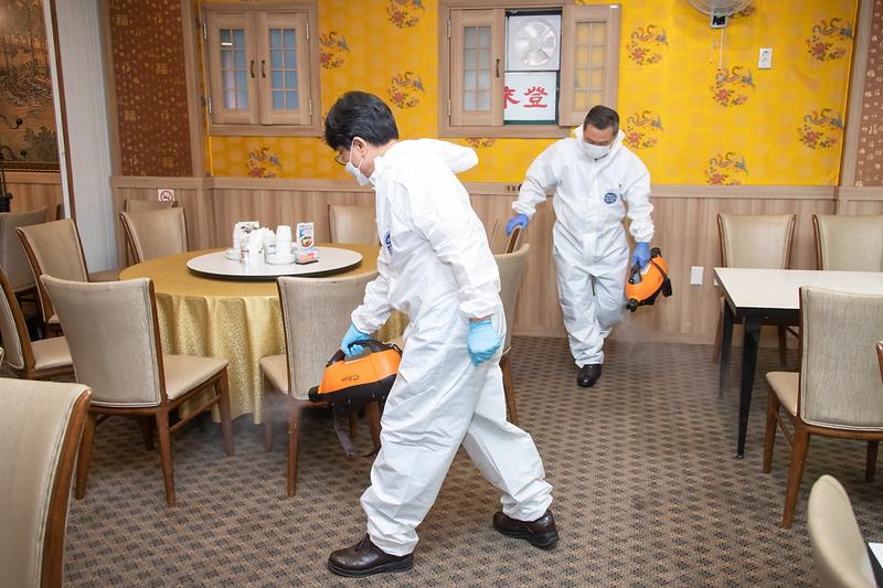 20210901 서구외식업 자율방역단 방역활동 사진