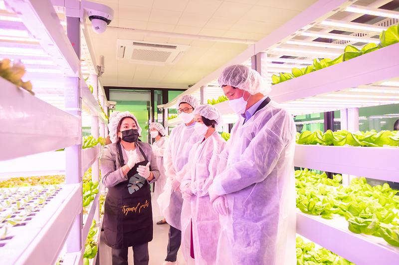 20220928 경연초중학교 서구청 지원 에코스마트팜 간담회 사진