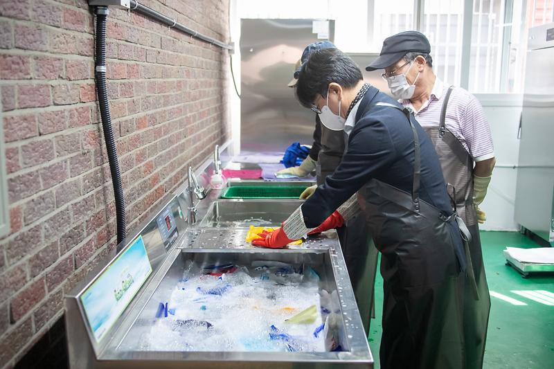 20220406 아이스팩 세척장 현장방문 사진