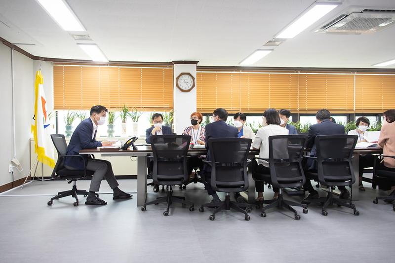 20220718 민선8기 구청장 주요업무보고회 사진