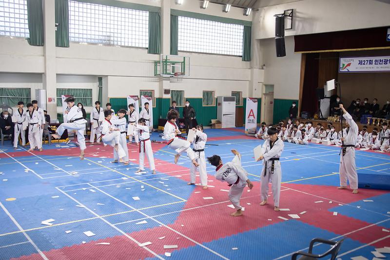 20221119 제27회 서구청장배 태권도 대회 사진