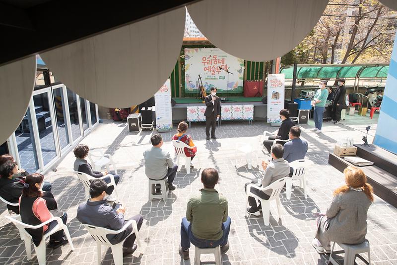 20220417 가좌시장 우리동네 예술무대 상설공연 사진