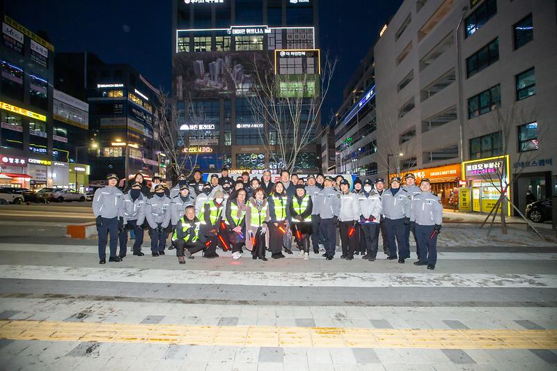 20231220 검단신도시 범죄예방 합동 순찰 사진