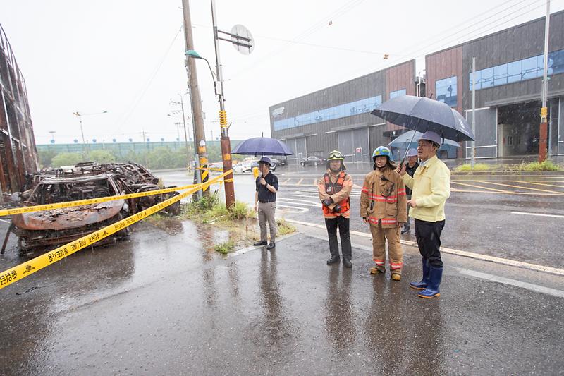 20230810 태풍 피해 예상 지역 긴급 현장 점검 사진