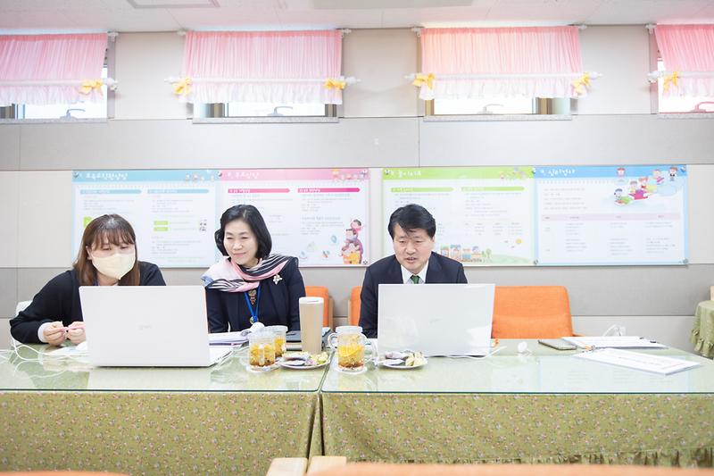 20230310 언어치료지원사업 화상연결 부모 사업설명회 사진