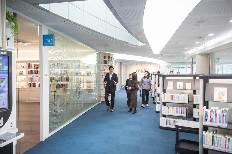 20231012 의정부 특화 도서관 견학 사진