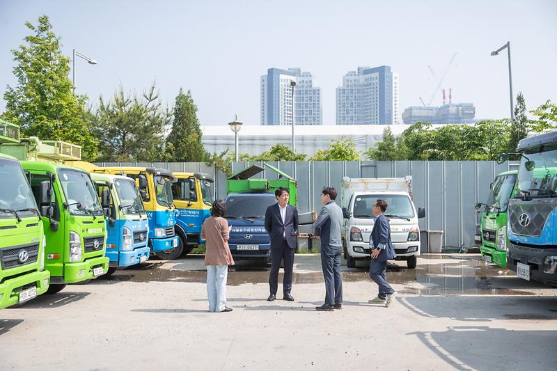 20240521 생활폐기물업체 격려 방문 사진
