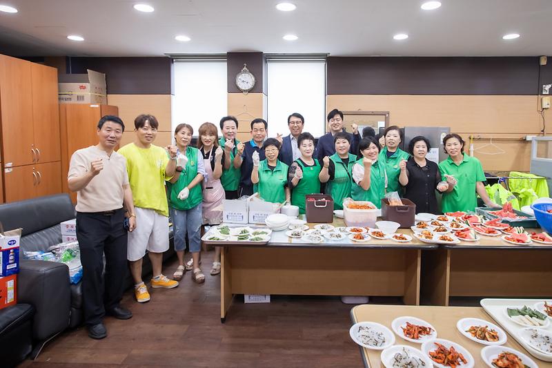 20240719 신현원창동 삼계탕 나눔 행사 사진