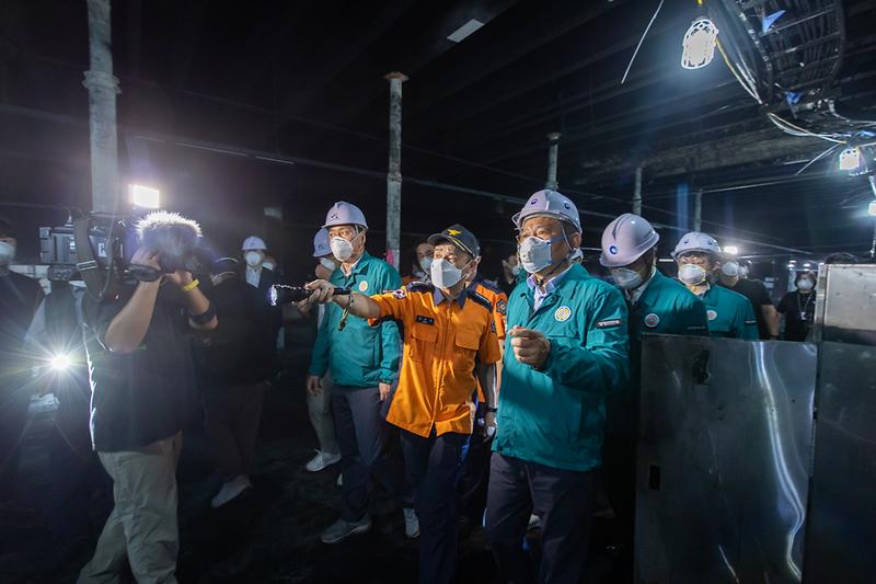 20240814 행정안전부장관 청라 화재현장 방문 사진