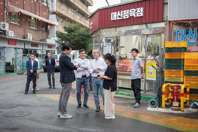 20251002 축산물시장 명절맞이 전통시장 방문 사진