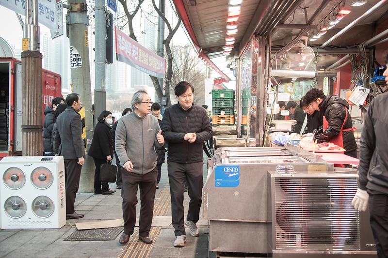 20250122 설 명절맞이 축산물시장 방문 사진