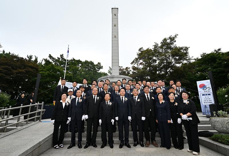 20250815 제80주년 광복절 현충탑 참배행사 사진