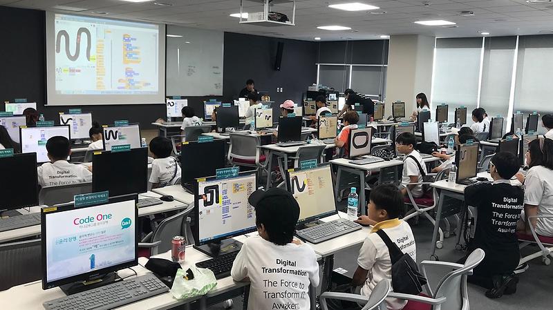 3서구_드림스타트,_하나금융_연계_여름방학_코딩교육_운영.jpg 이미지