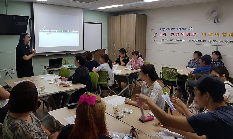 3서구_드림스타트,_‘4차_산업혁명과_미래의_직업세계’_교육_실시.jpg 이미지