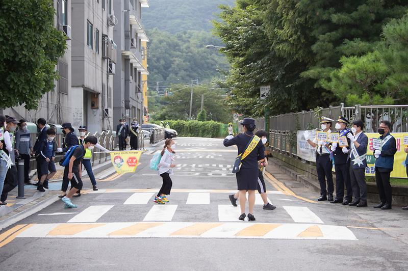 1서구,_기관뭉쳐_안전한_등굣길_만들기...교통안전_캠페인__(3).jpg 이미지