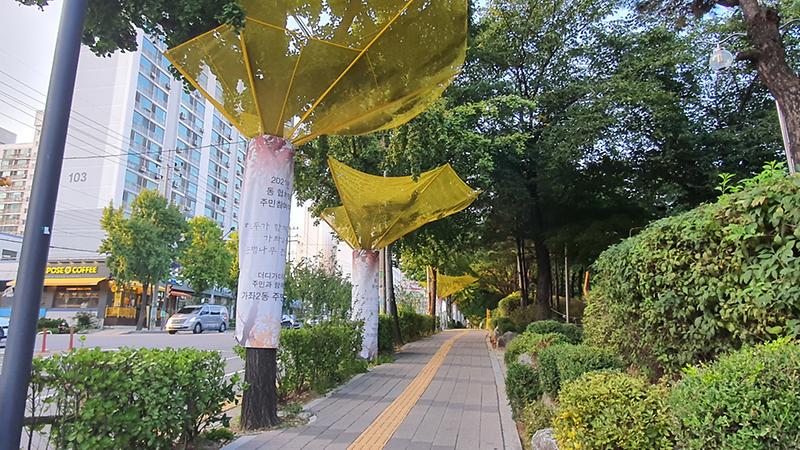 2가좌2동_주민자치회,_은행나무_악취_예방하는_그물망_설치__(1).jpg 이미지