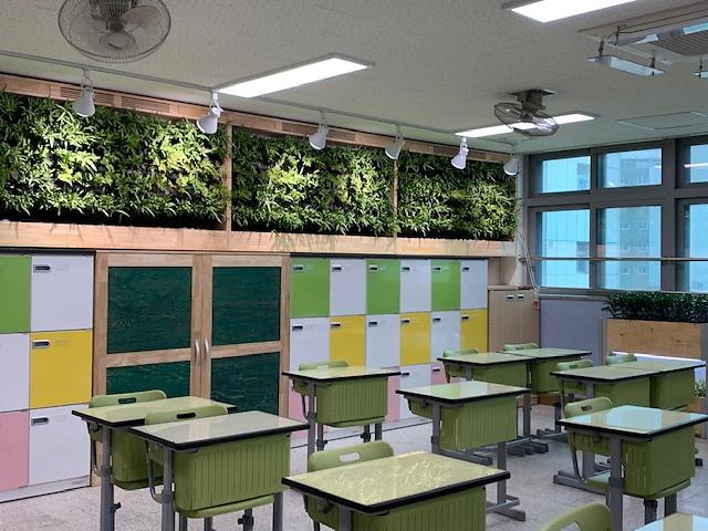 1서구,_경연초중학교_자생식물_바이오월_설치_완료_(1).jpg 이미지