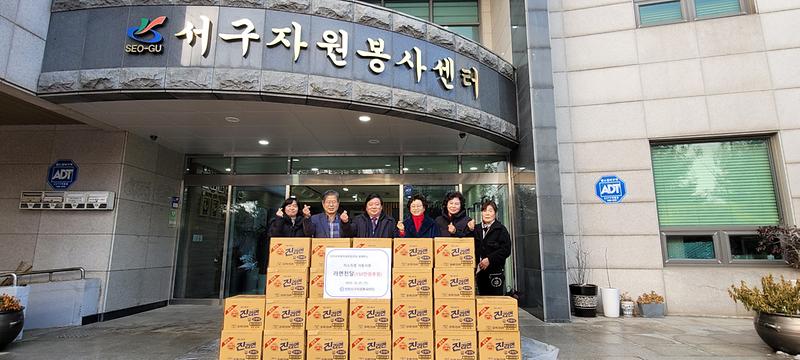 9인천시직장여성연합회,_서구_취약계층_위한_라면_전달_.jpg 이미지