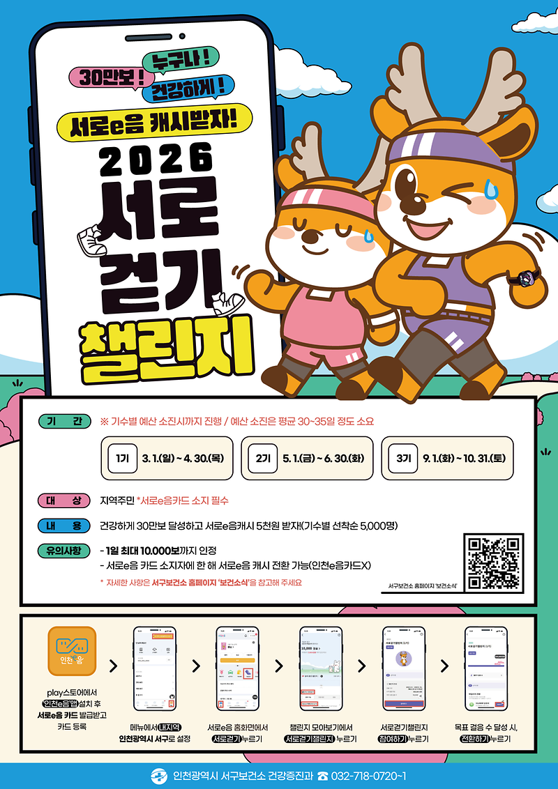 1._인천_서구,_지금_‘서로걷기_챌린지’_열풍!_1.7만명의_건강한_발걸음.png 이미지