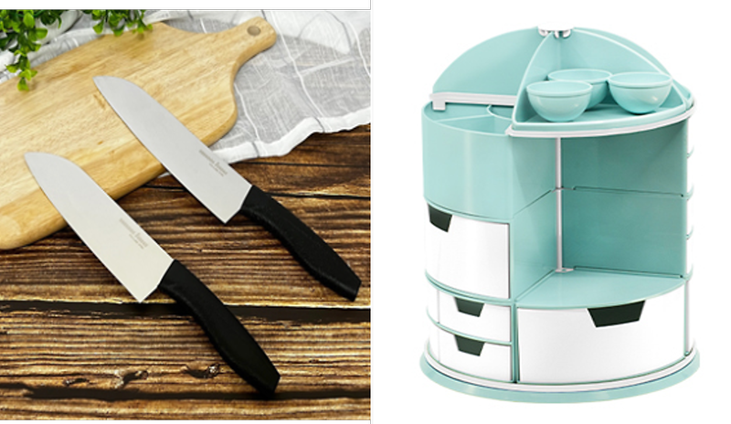 주방용품, 수납용품 등 생활용품 제품의 대표사진