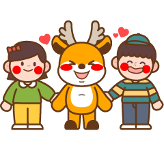 친구들과 손잡은 동동이