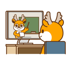 화상수업 듣는 동동이