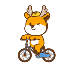 자전거 타는 동동이