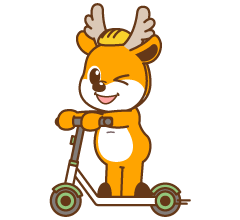 전동 킥보드 타는 서동이