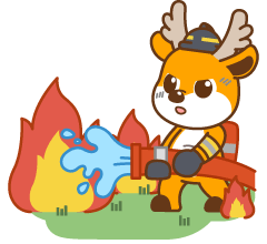 불 끄는 서동이